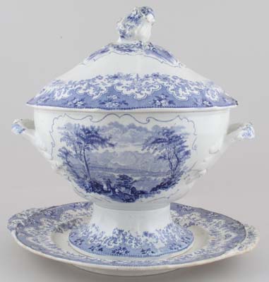 Soup Tureen Derwentwater c1835